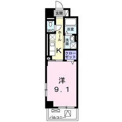 北越谷駅 徒歩3分 5階の物件間取画像